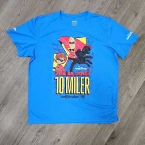 Brooks 2025 RunDisney Springtime Suprise Short Sleeve Athletic Tee Size XL